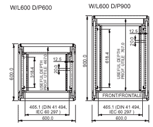 LOGIC без двери (W600 и W800)